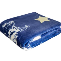 Buckaroo Cowboy 50" x 60" Fleece Plush Throw