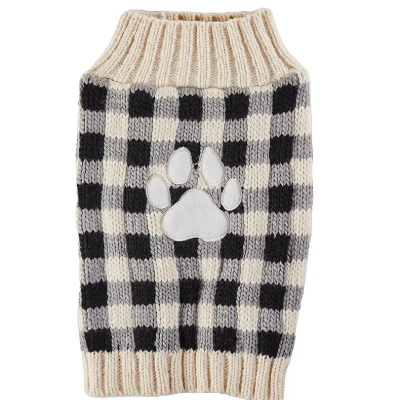 Buffalo Check Pet Sweater