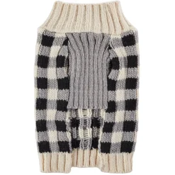 Buffalo Check Pet Sweater