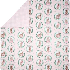 Bunnies and Bows Reversible Full/Queen or King Quilt