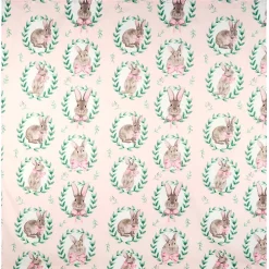 Bunnies and Bows Shower Curtain