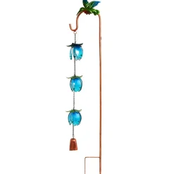 Butterfly Cascading Flower Solar Stake