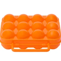Camping Dozen Plastic Egg Holder Clean and Unbreakable
