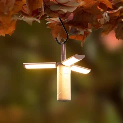 Camping Lantern 3 Panels 16 LED's Each Magnetic Tabletop Or Hanging