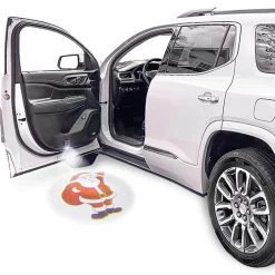 Car Door Santa LED Light Projector - Set of 2