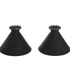 Car Windshield Ice and Snow Removers with Toothed Head and Funnel-Set of 2