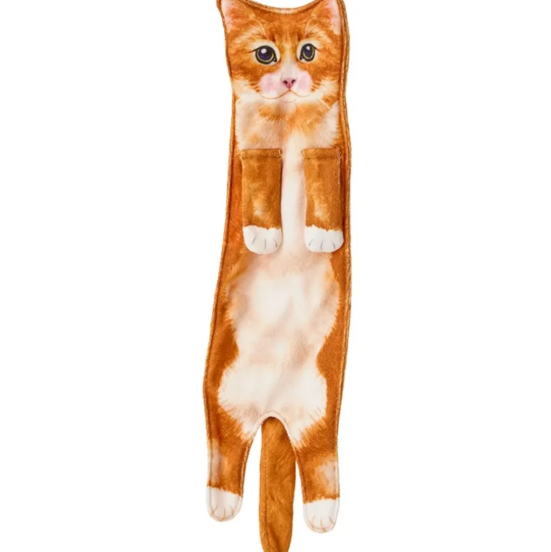 Cat Shaped Decorative Soft And Absorbent Hanging Kitchen Towel
