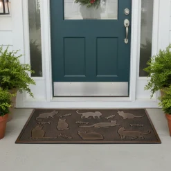 Cats Rubber Doormat