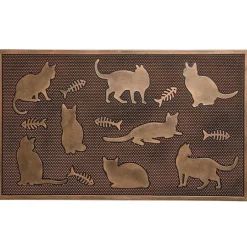 Cats Rubber Doormat