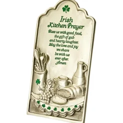 Celtic Irish Tableware Kitchen Prayer Plaque or Mug