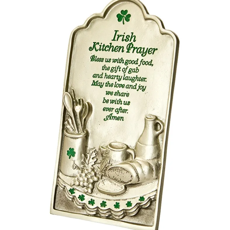 Celtic Irish Tableware Kitchen Prayer Plaque or Mug