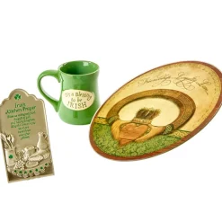 Celtic Irish Tableware Kitchen Prayer Plaque or Mug