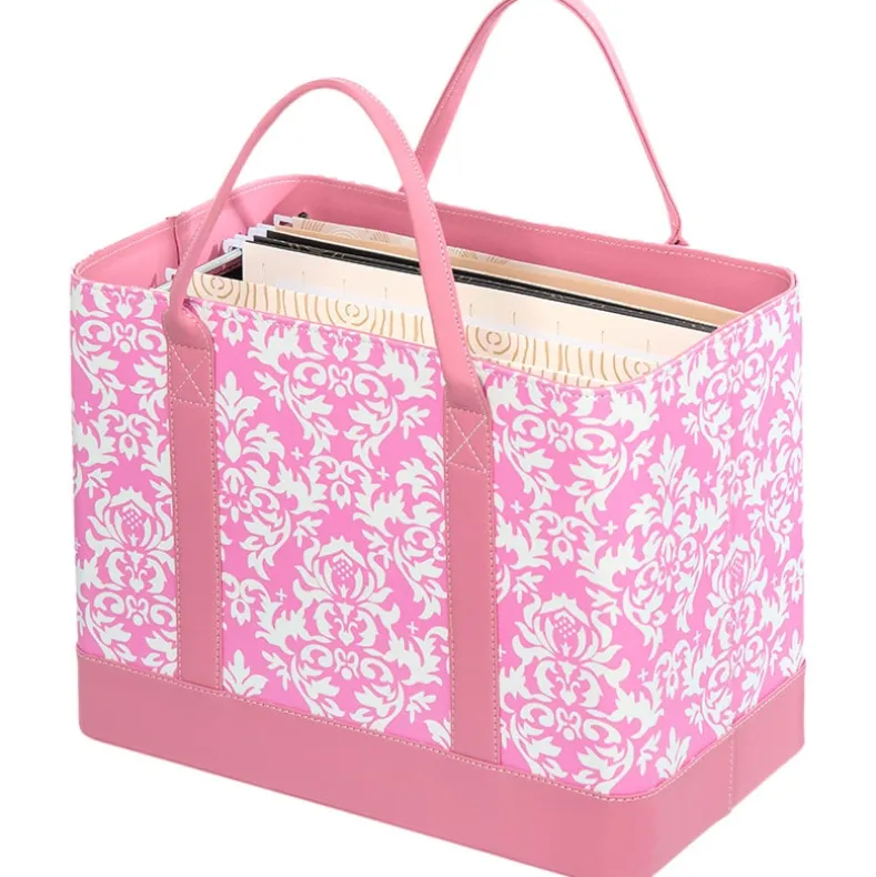 Chic Portable File Organizer Tote for Office