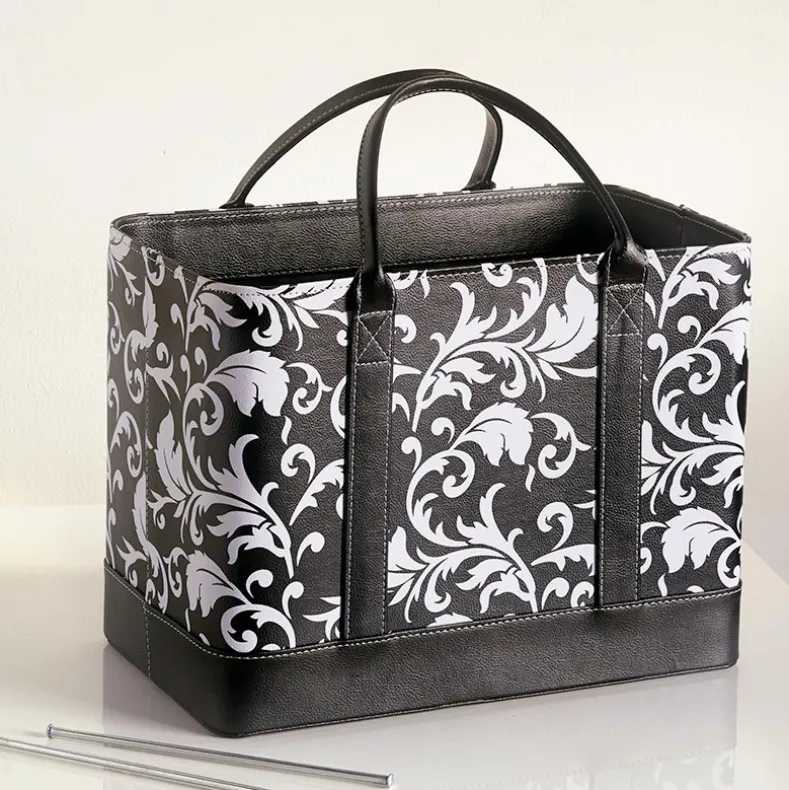 Chic Portable File Organizer Tote for Office