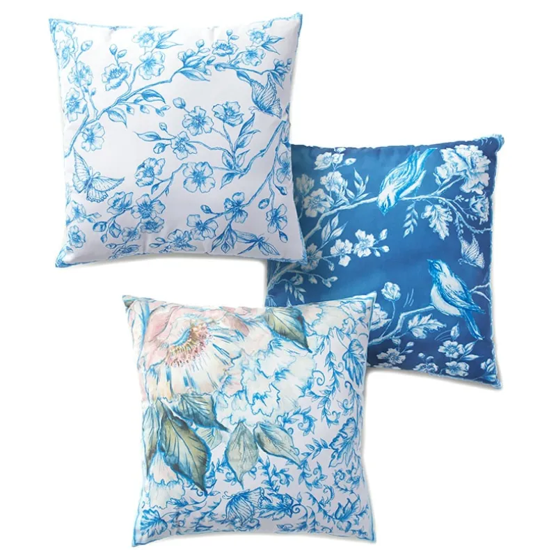 Chinoiserie Accent Pillow