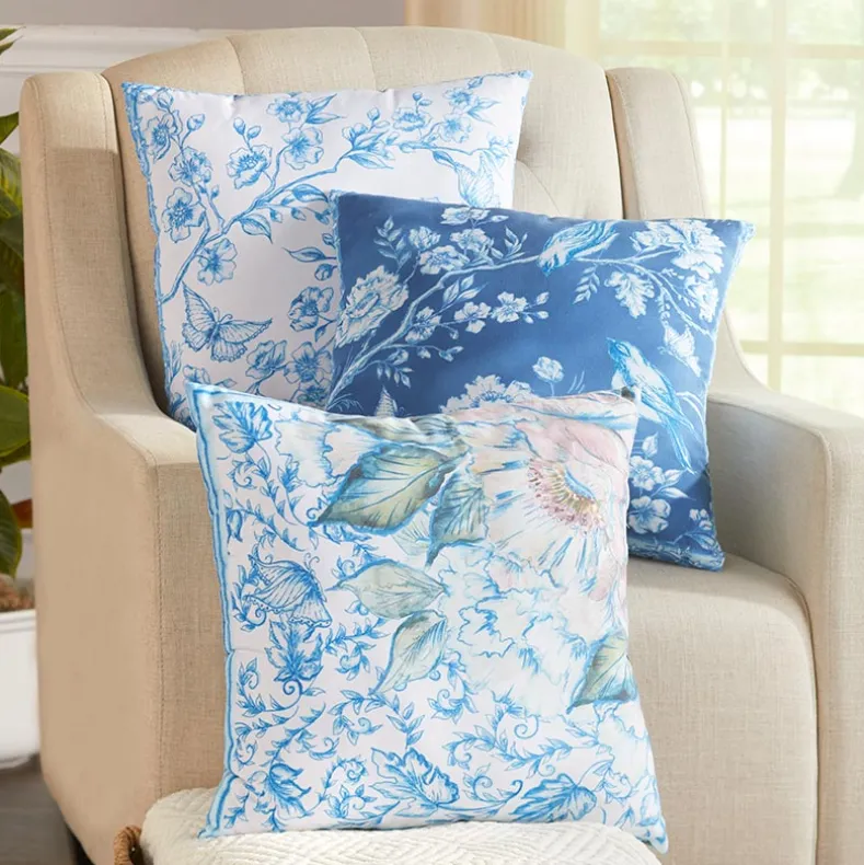 Chinoiserie Accent Pillow