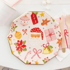 Christmas Disposable Paper Dinnerware Sets