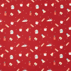 Christmas Dogs Shower Curtain, Bath Rug, Hand Towels, Valance, or Hooks