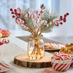Christmas Fairy Light Vase
