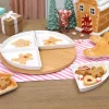 Christmas Gingerbread Lazy Susan with Removable Dishes