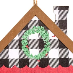 Christmas Hanging Home Sentiment Wall Decor - Blessings or Christmas