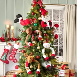 Christmas In-the-Tree Character Plush Decor