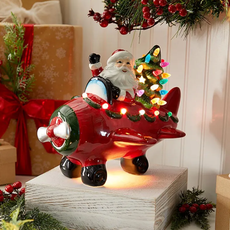 Christmas Lighted Santa