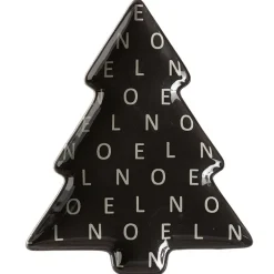 Christmas Tree Shaped Holiday Plate