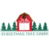 Christmas Wooden Tree Farm Tabletop Decor