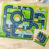 City Road Puzzle Play Mat - Ultimate Imaginative Playground for Kids 12 Pc.