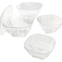 Clear Storage Containers Nesting 8 Pc Set