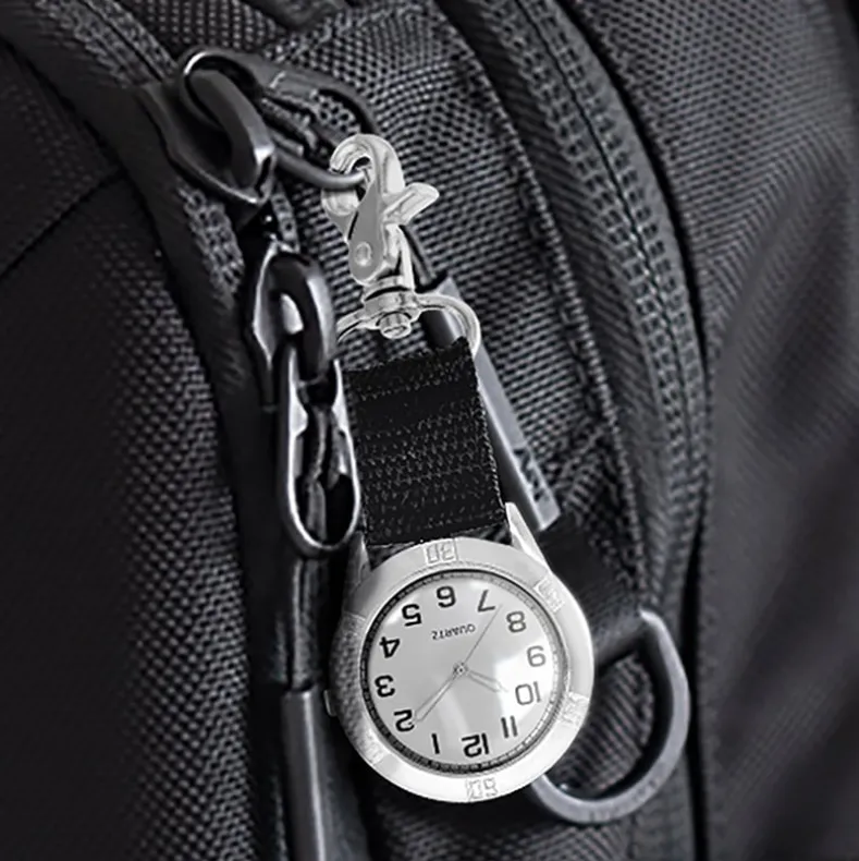 Clip On Analog Watch Carabiner