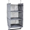 Closet Organizer with Hanging Bar for Clothes
