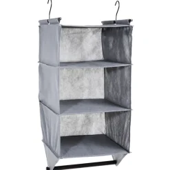 Closet Organizer with Hanging Bar for Clothes