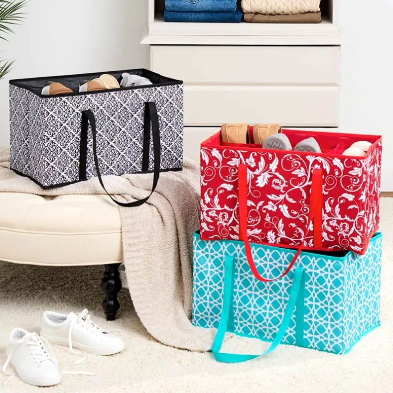 Closet Shoe Storage Organizer Bag in Fashion Prints