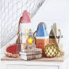 Coastal Lighted Canvas Wall Art - Buoys, Candle, or Coastal