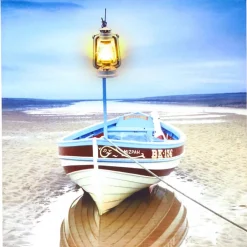 Coastal Lighted Canvas Wall Art - Buoys, Candle, or Coastal