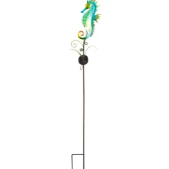 Coastal Sea Creature Solar Lighted Stake