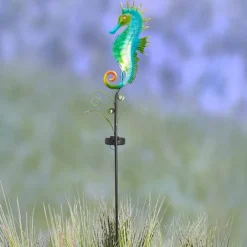 Coastal Sea Creature Solar Lighted Stake