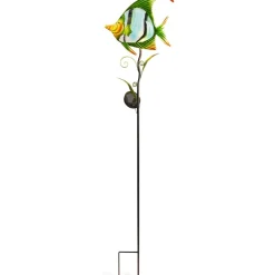 Coastal Sea Creature Solar Lighted Stake