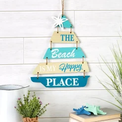 Coastal Wall Decor or Blue Sculpture