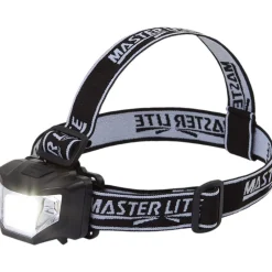COB LED Head Lamp Red LED 200 Lumen 4 Modes Adjustable Headband
