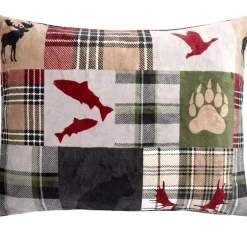 Coleman Lodge Patchwork Full/Queen or King Comforter, Sham