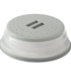 Collapsible Microwave Splatter Guard and Colander