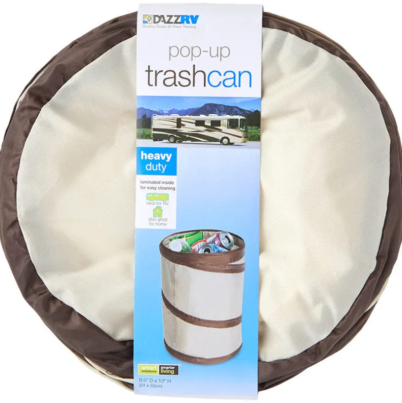 Collapsible 13" Portable Trash Can - RV or Home