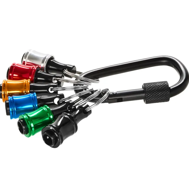 6 Color Drill Extension Bit Holder, 1/4 inch Hex Shank