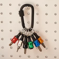 6 Color Drill Extension Bit Holder, 1/4 inch Hex Shank