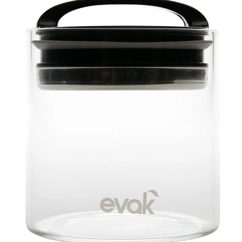 Compact Food Storage Container with Vacuum Seal Lid
