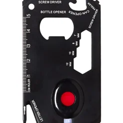 Compact LED Multifunction Stainless Steel 12 in 1 Tool