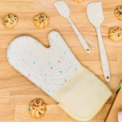 Confetti Baking Gift Set - Oven Mit and Set of 2 Spatulas